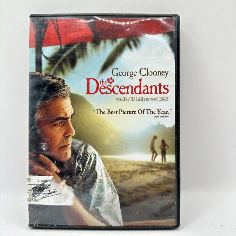 The Descendants DVD George Clooney 2012 Movie Rated R Widescreen